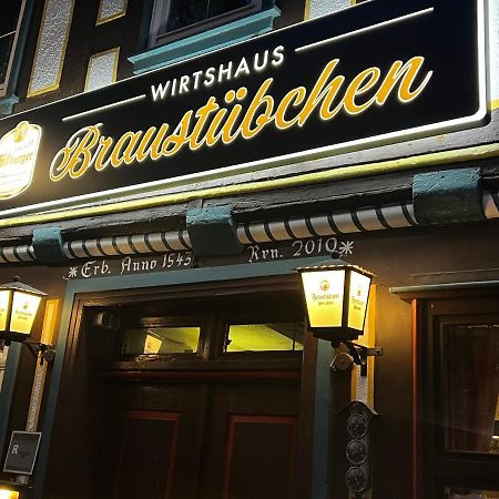 Gaststaette Braustuebchen Hotel Schlitz Bagian luar foto