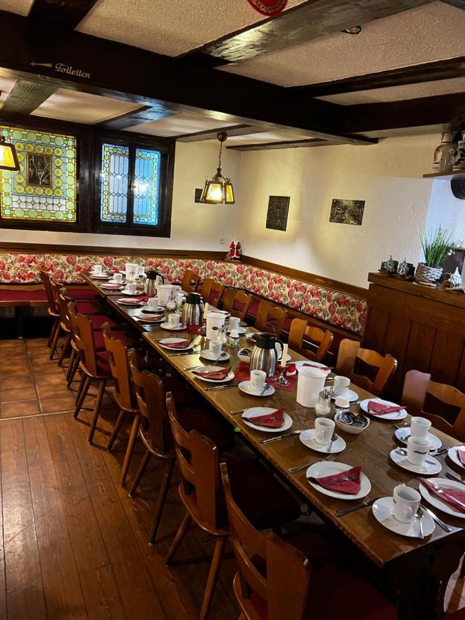 Gaststaette Braustuebchen Hotel Schlitz Bagian luar foto